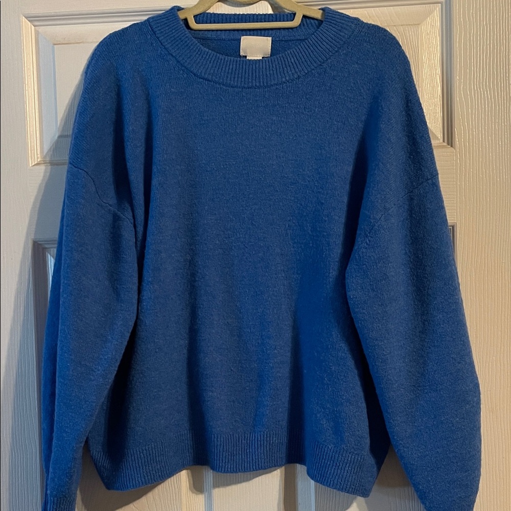 H&M Blue Sweater